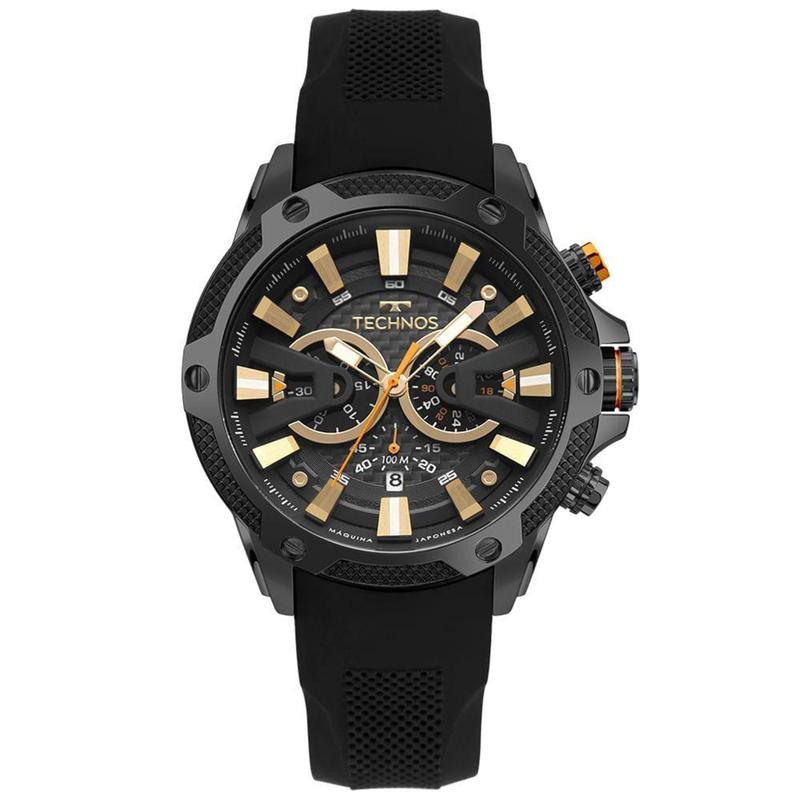 Relógio Technos Masculino Ts Carbon Preto - JS25BCV/2P - Relógio